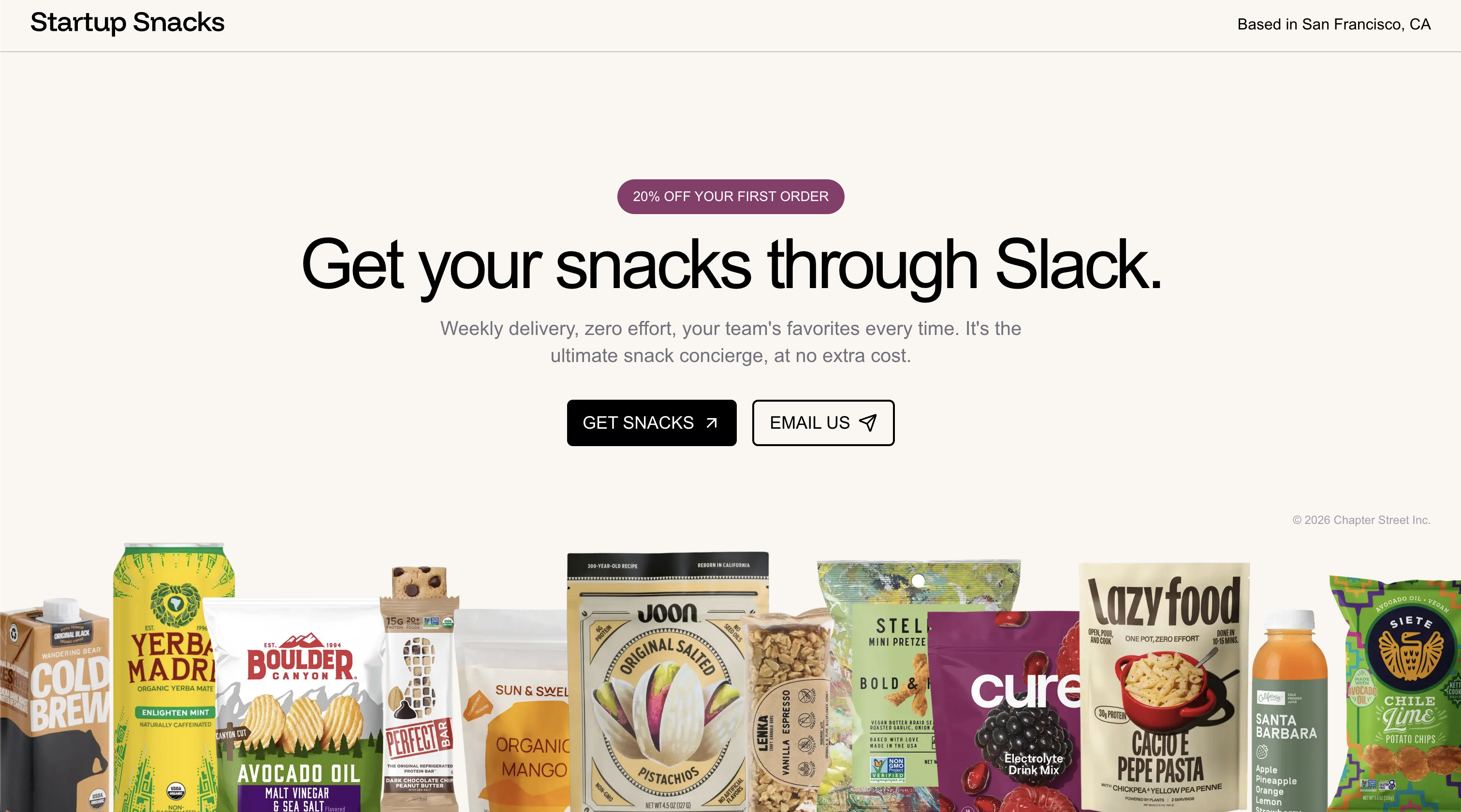 Startup Snacks gallery image