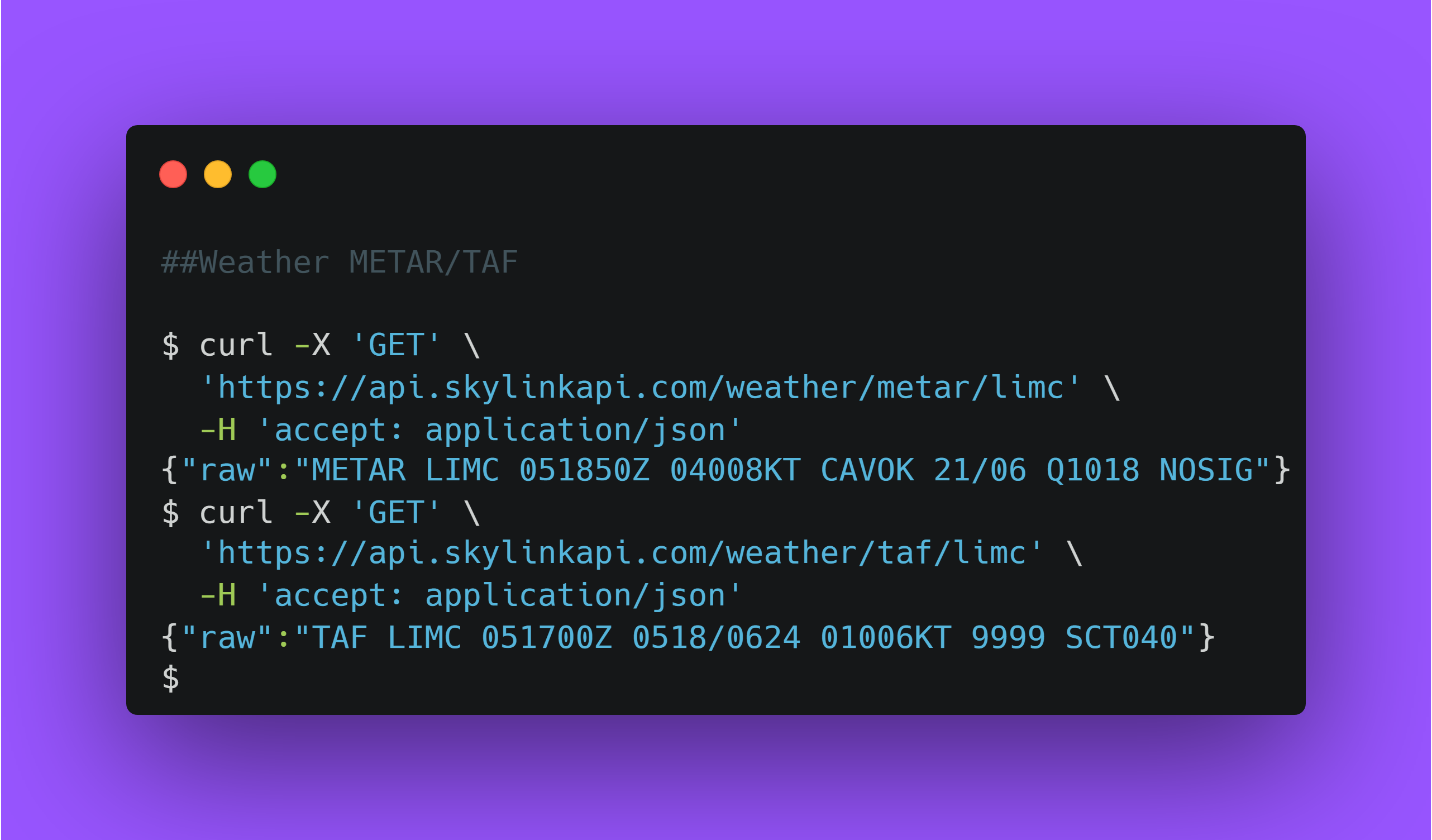 API Skylink - Hogar media 1