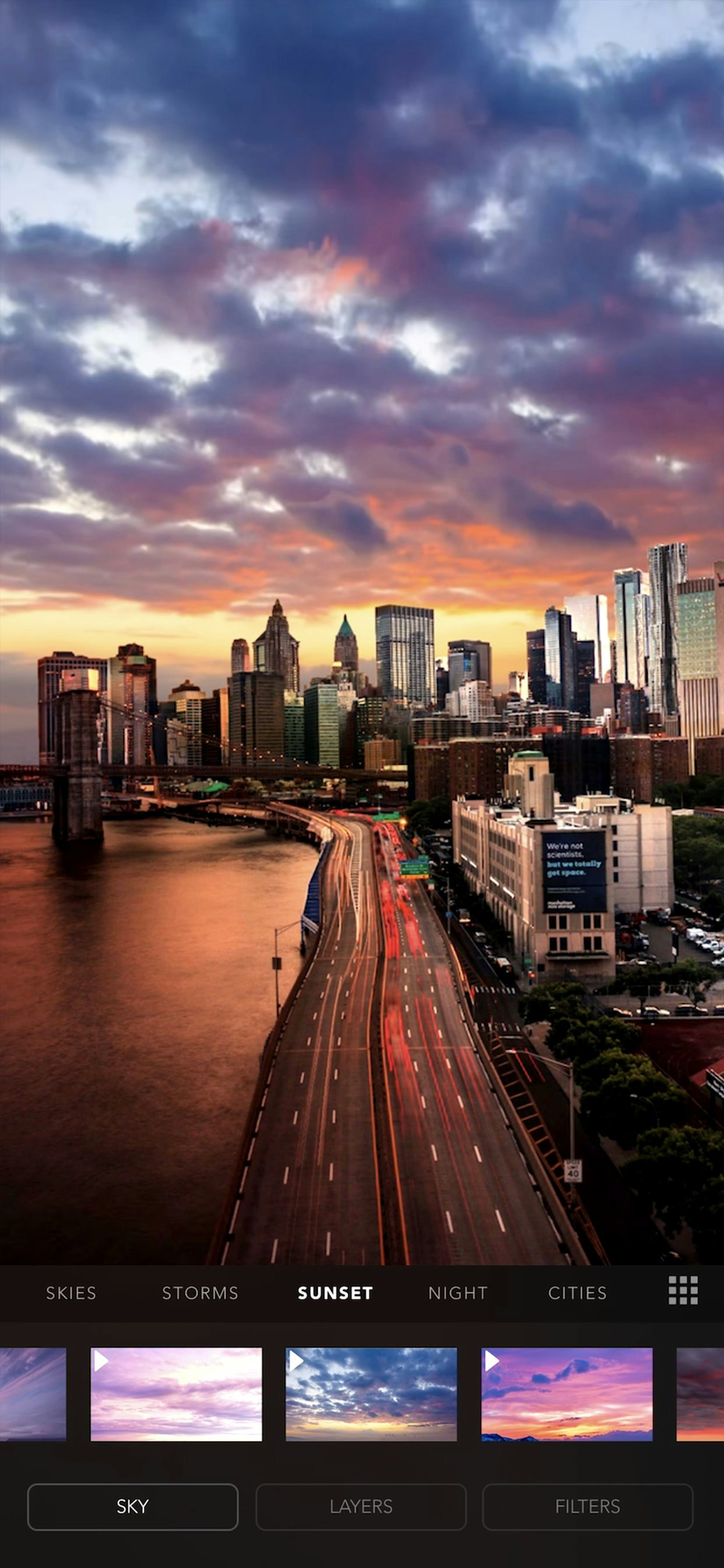 Infinite Skies Photo Editor gallery image