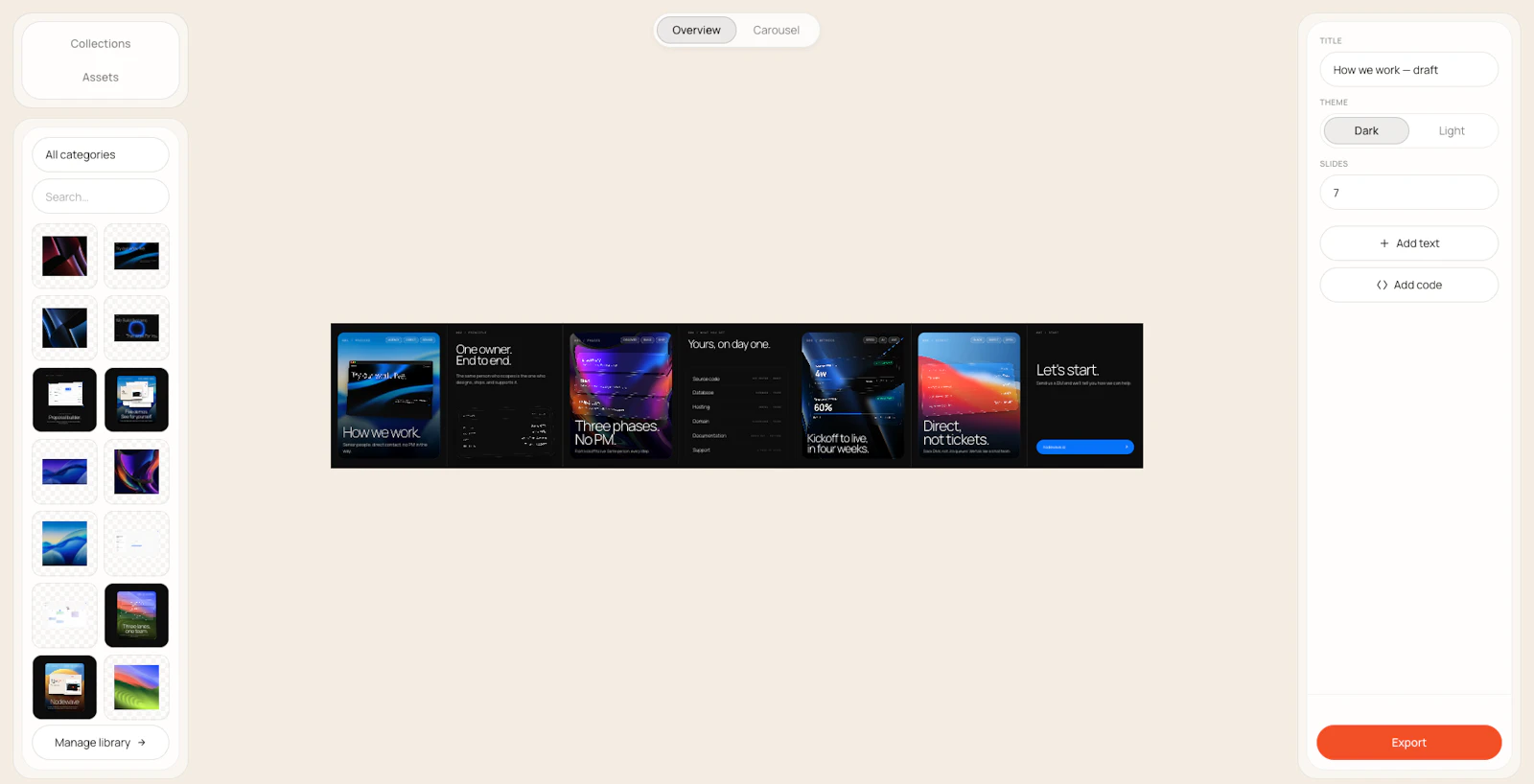 Redesign by Nodewave screenshot 5