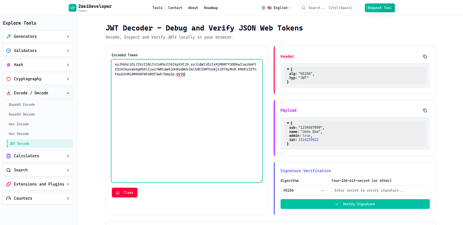 ZweiDeveloper Tools gallery image