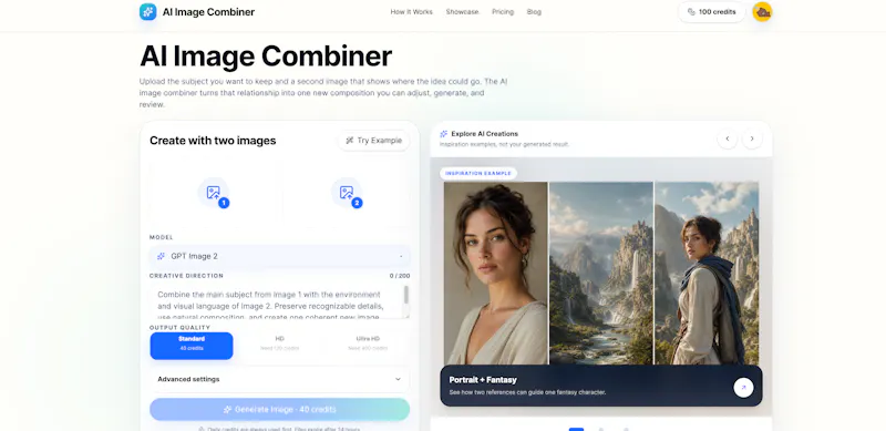 AI Image Combiner screenshot 2