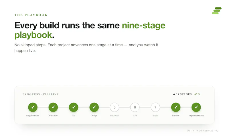 PJT AI Workspace screenshot 3