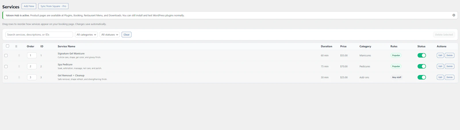 Yatoon Booking for Salons & Spas screenshot 3