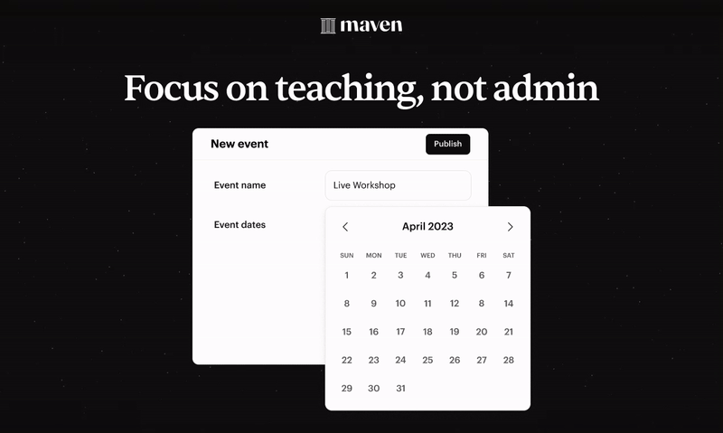Maven Course Builder - Заработайте 6 цифр, обучающих то, что вы любите медиа 4