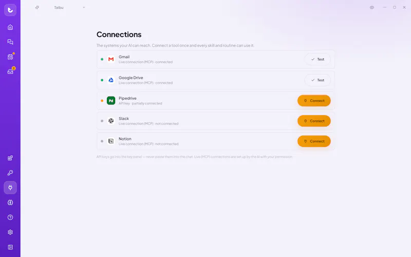 Taibu AI OS screenshot 4