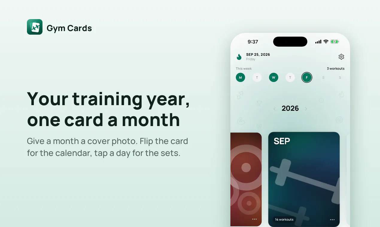 Gym Cards gallery image