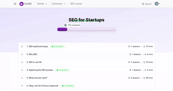 دورة تحسين محركات البحث (SEO) للشركات الناشئة media 1