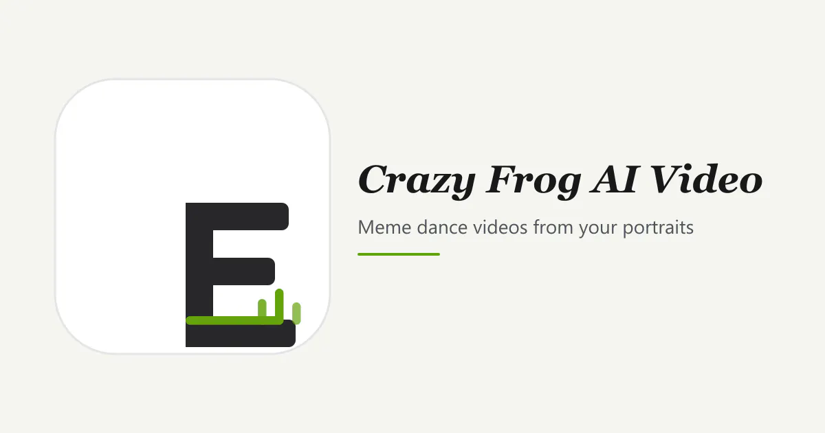 Crazy Frog AI Video gallery image