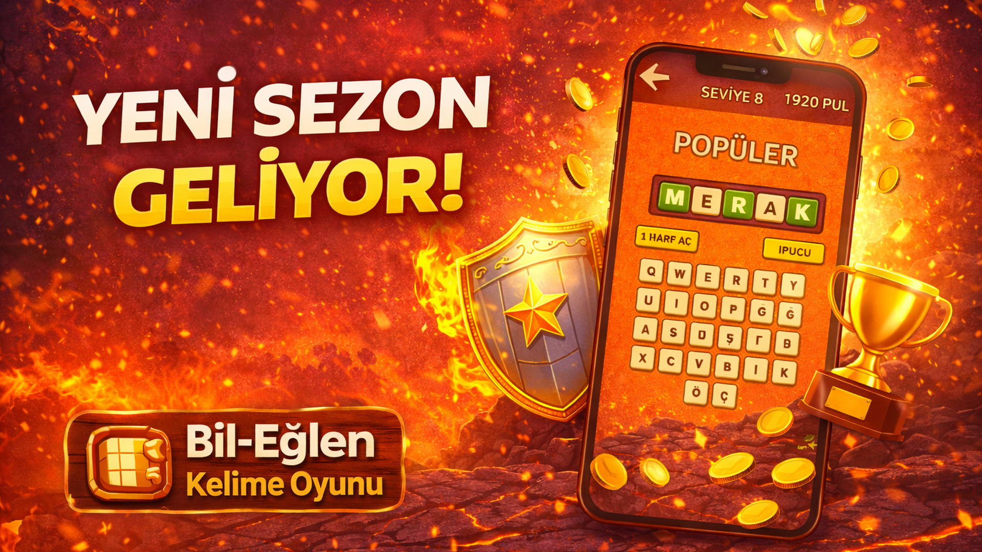Bil-Eglen Turkish Word Game gallery image