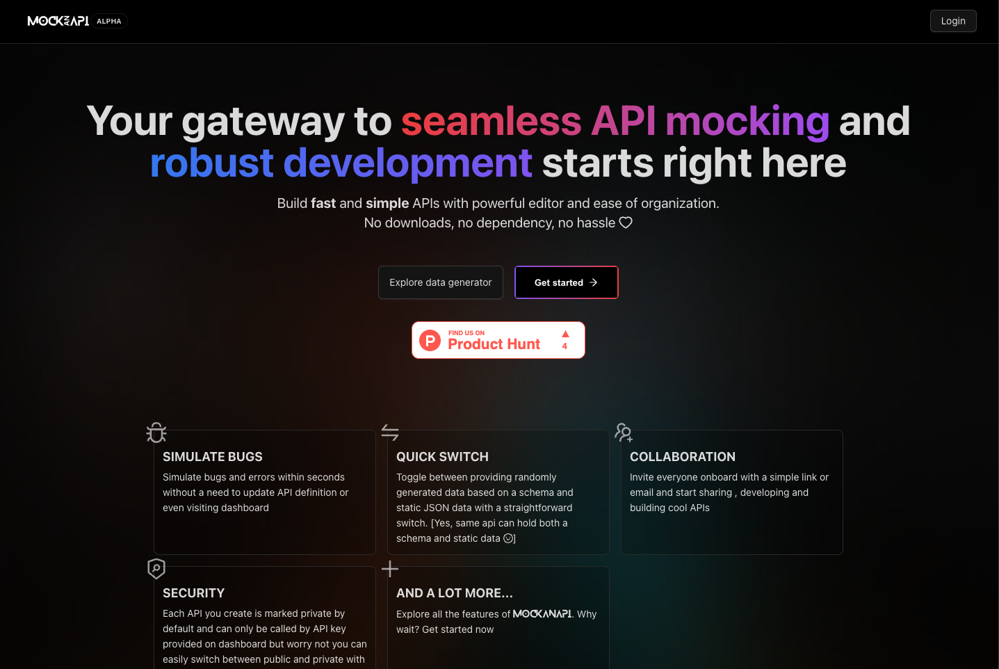 모카 나피 - 원활한 API 조롱과 강력한 개발로가는 게이트웨이 미디어 2