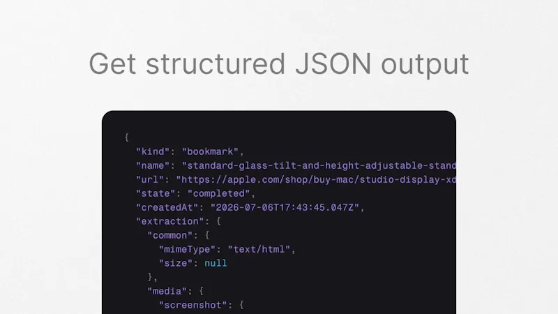 Link Preview API screenshot 1 (video preview)