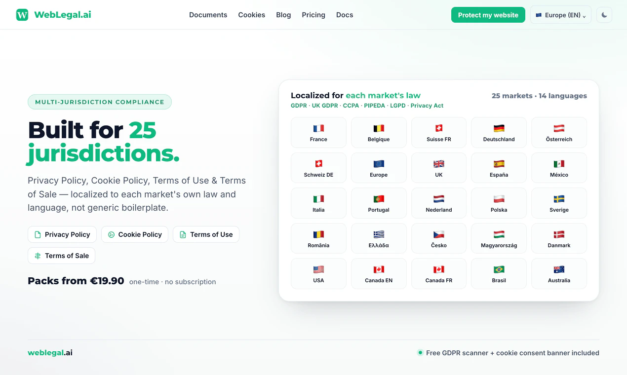 WebLegal.ai 截图 4