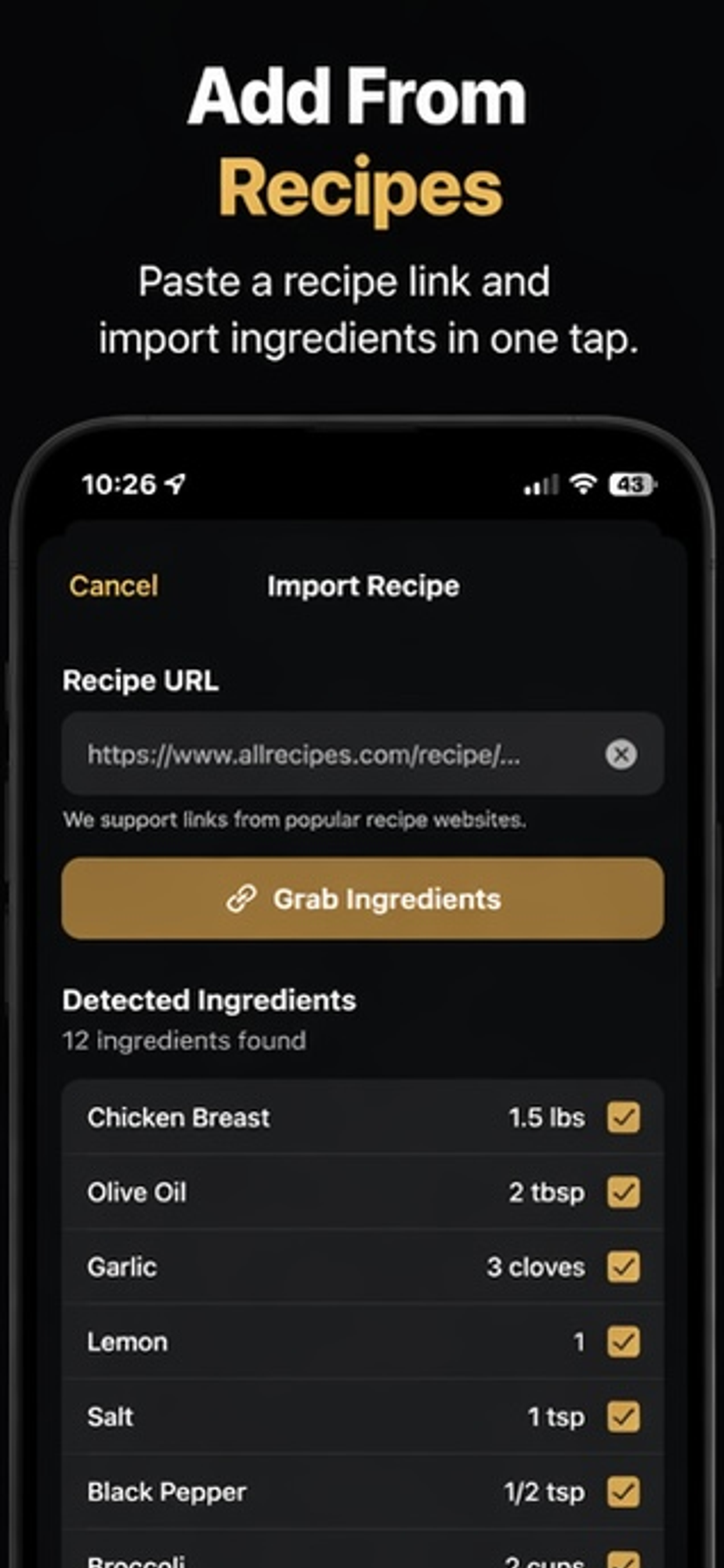 Cartly: Grocery List App gallery image