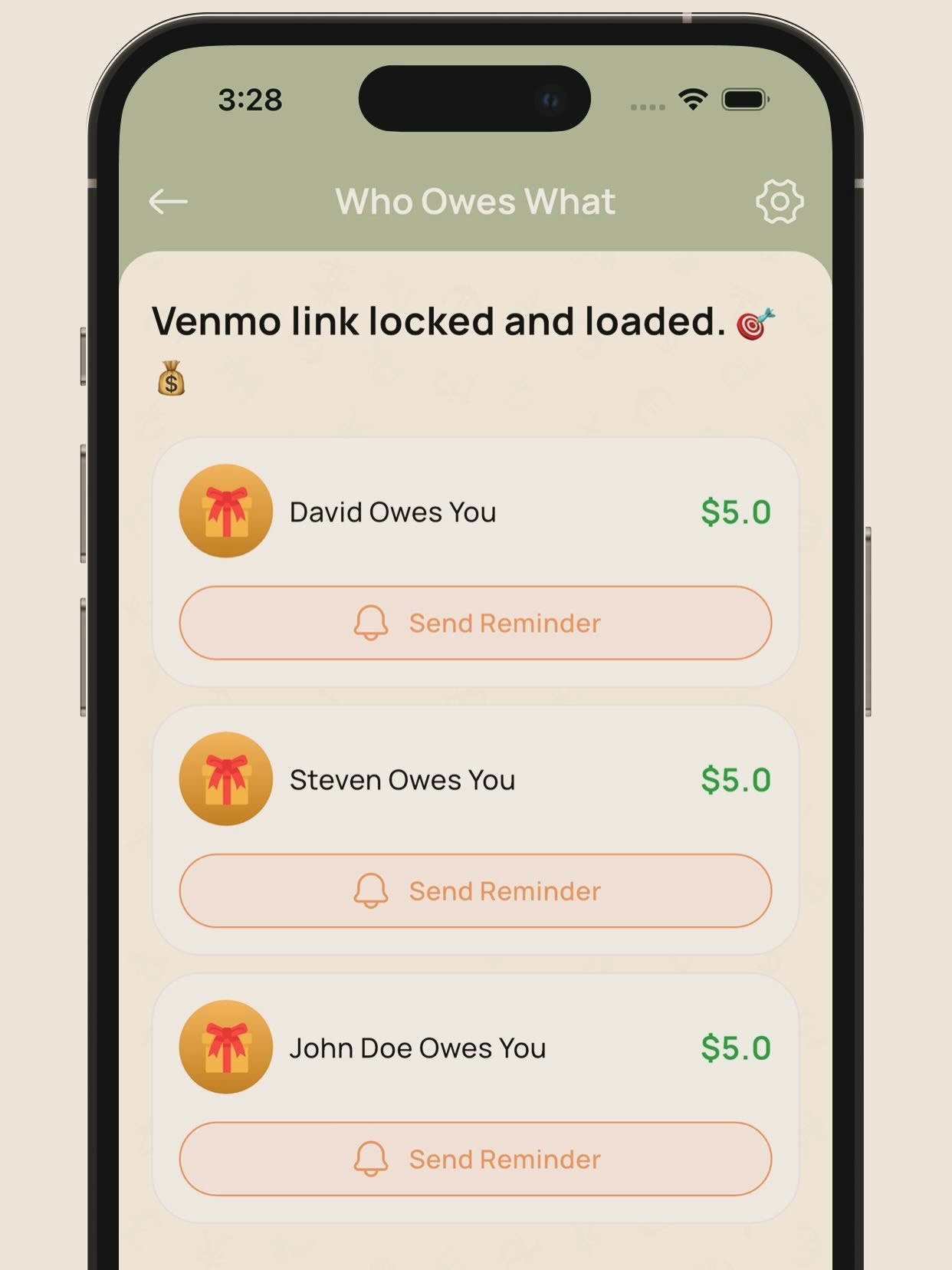 Spendulge - Screenshot 2 showing product features and functionality