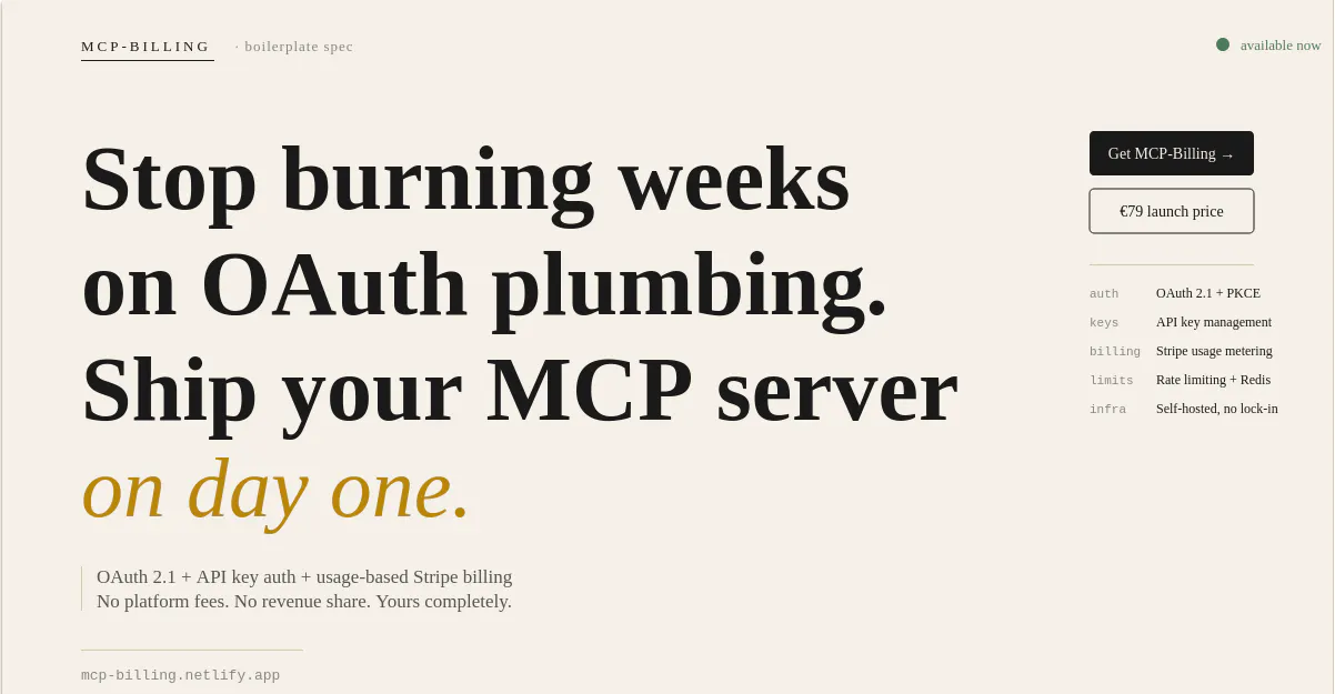 MCP-Billing gallery image