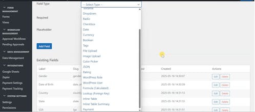 WP Application Builder gallery image