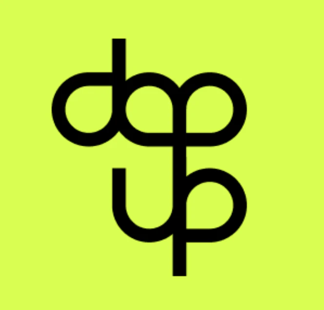 DapUp — The New Hello logo