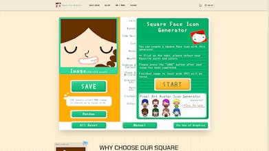 Square Face Generator gallery image