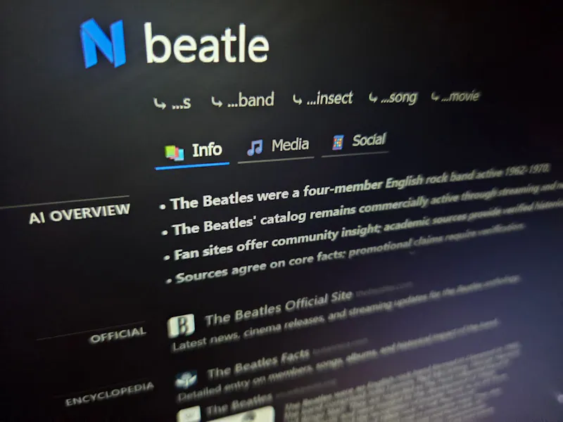 NeoSearch Open Sourced screenshot 1
