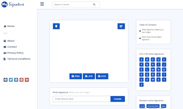 Signature Generate gallery image