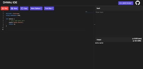 Dhwaj IDE gallery image