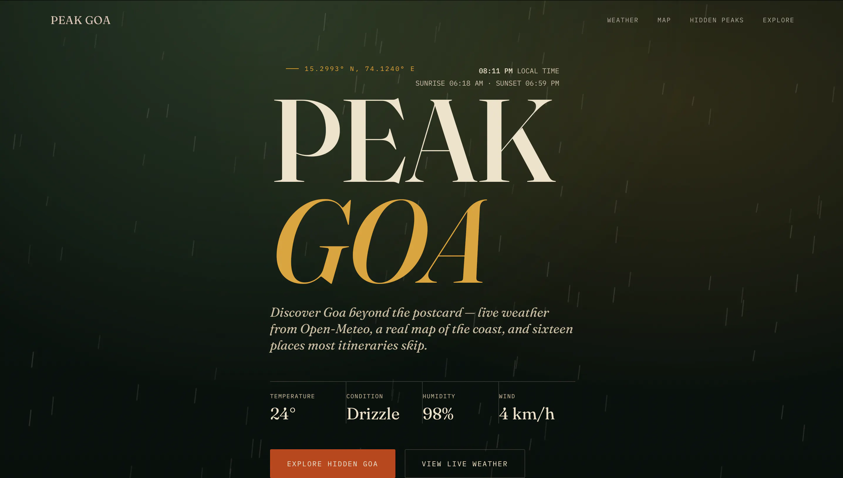 PEAK GOA gallery image
