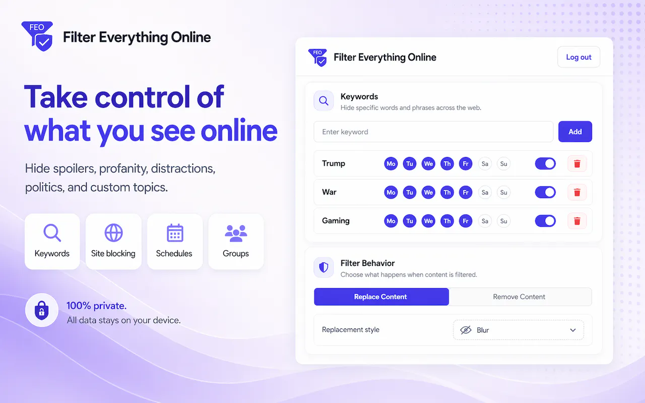 Filter Everything Online gallery image