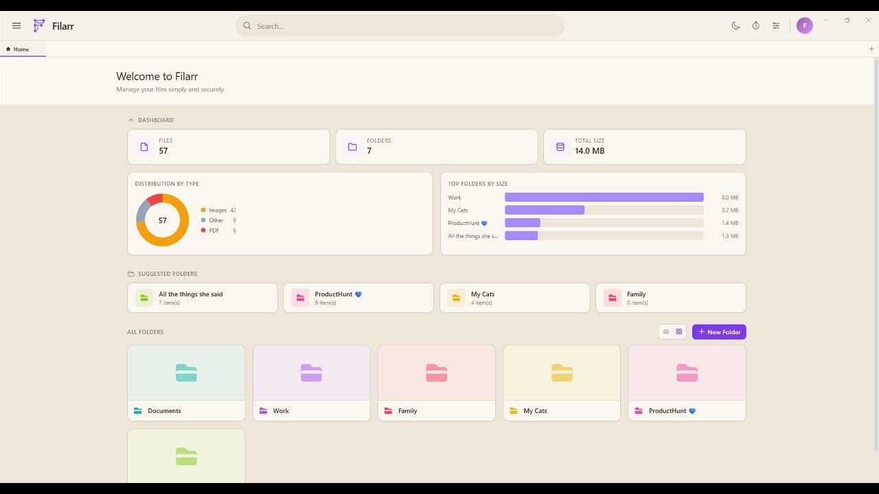 Filarr — Encrypted Workspace gallery image