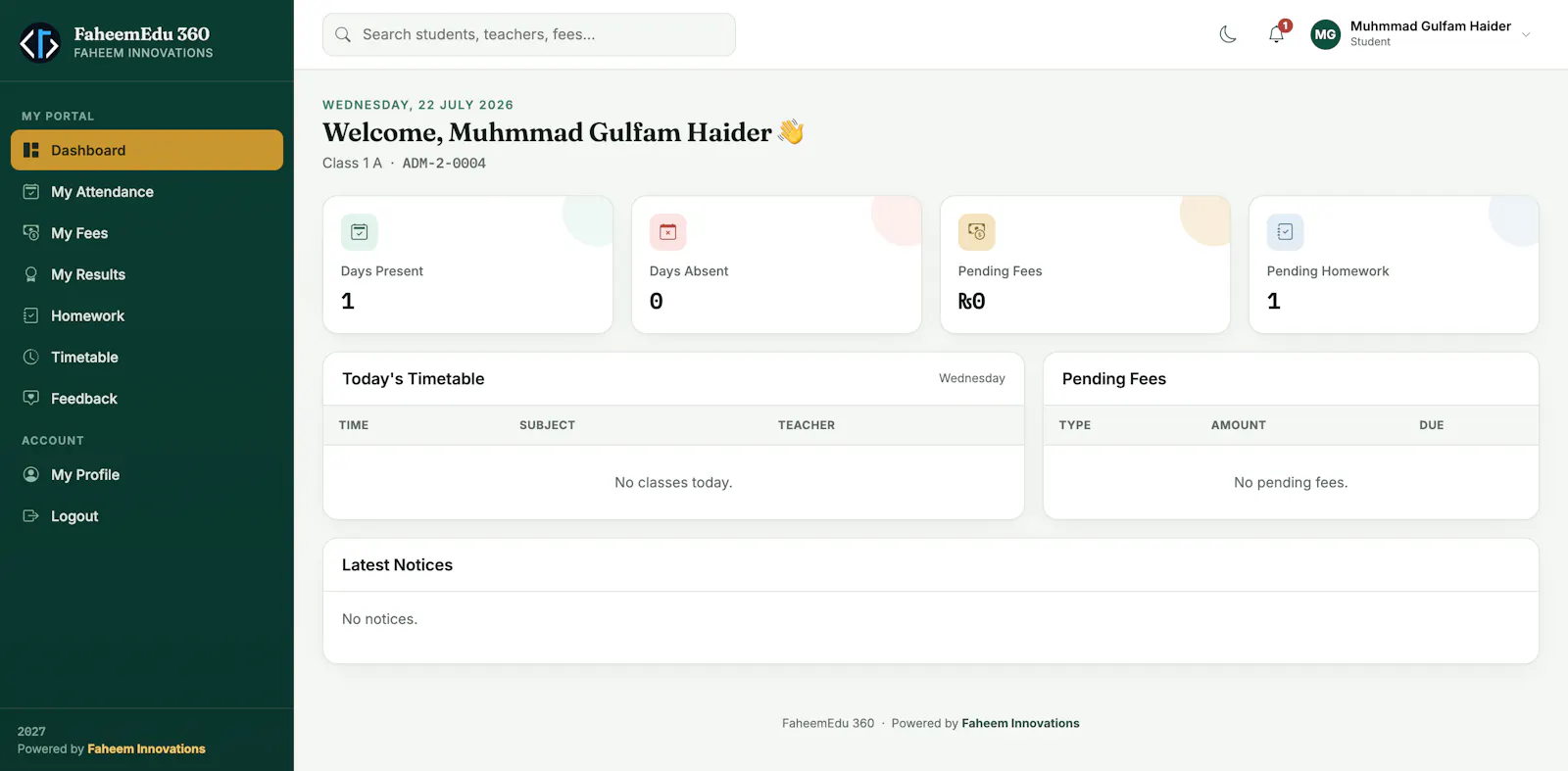 Login — FaheemEdu 360 screenshot 4