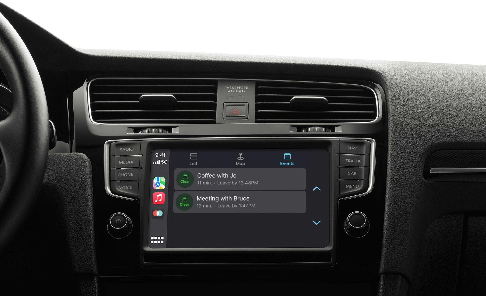Apple Carplay için ETA media 2