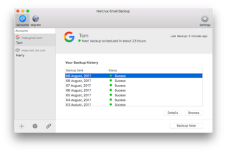 Horcrux Email Backup gallery image