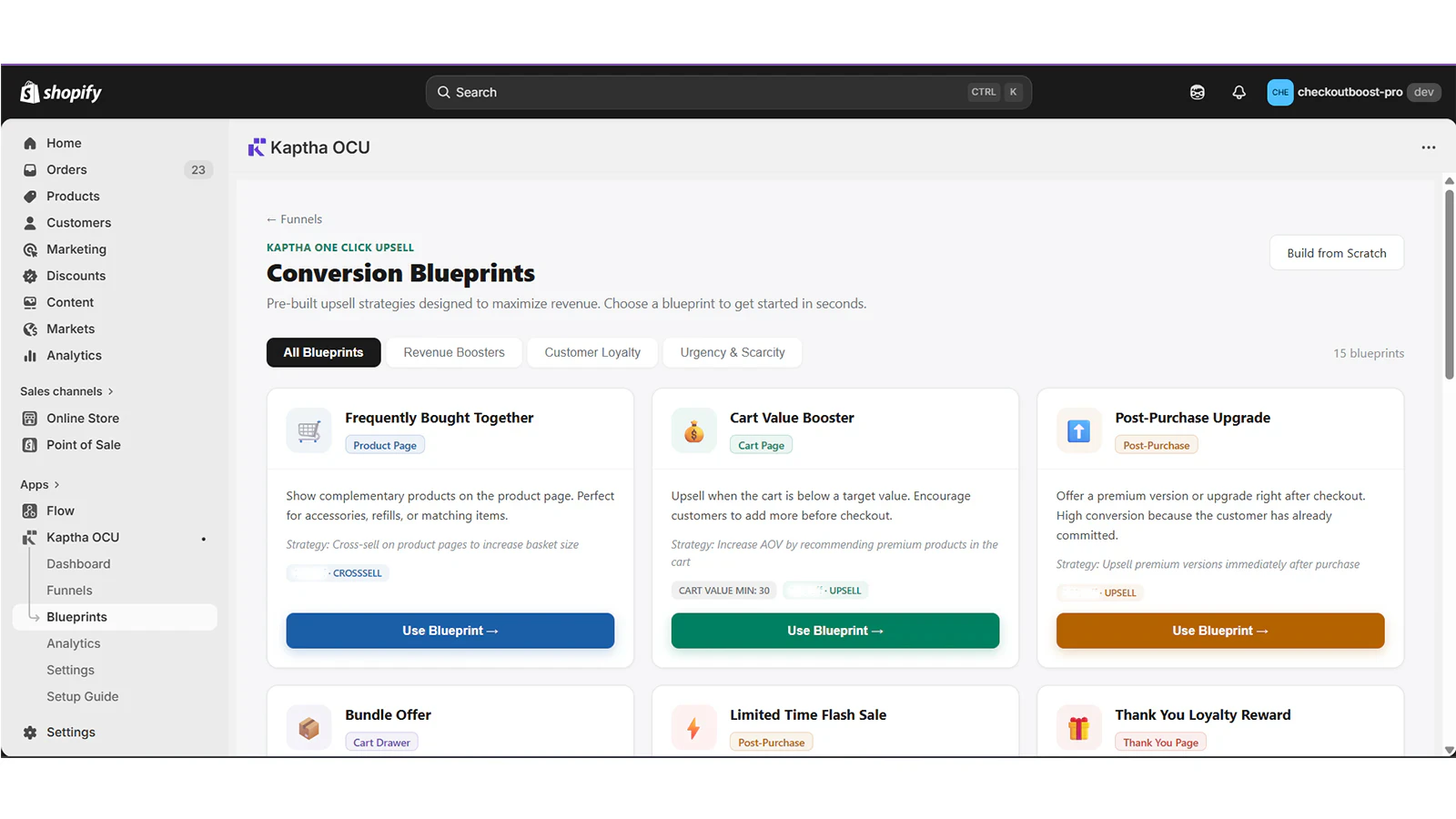 Kaptha OCU screenshot 3
