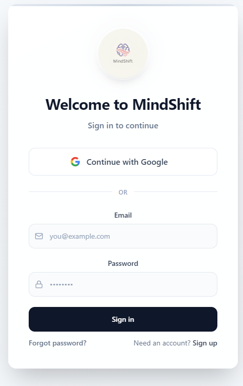 MindShift gallery image