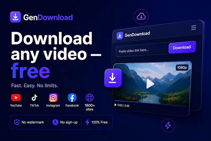 GenDownload screenshot 1