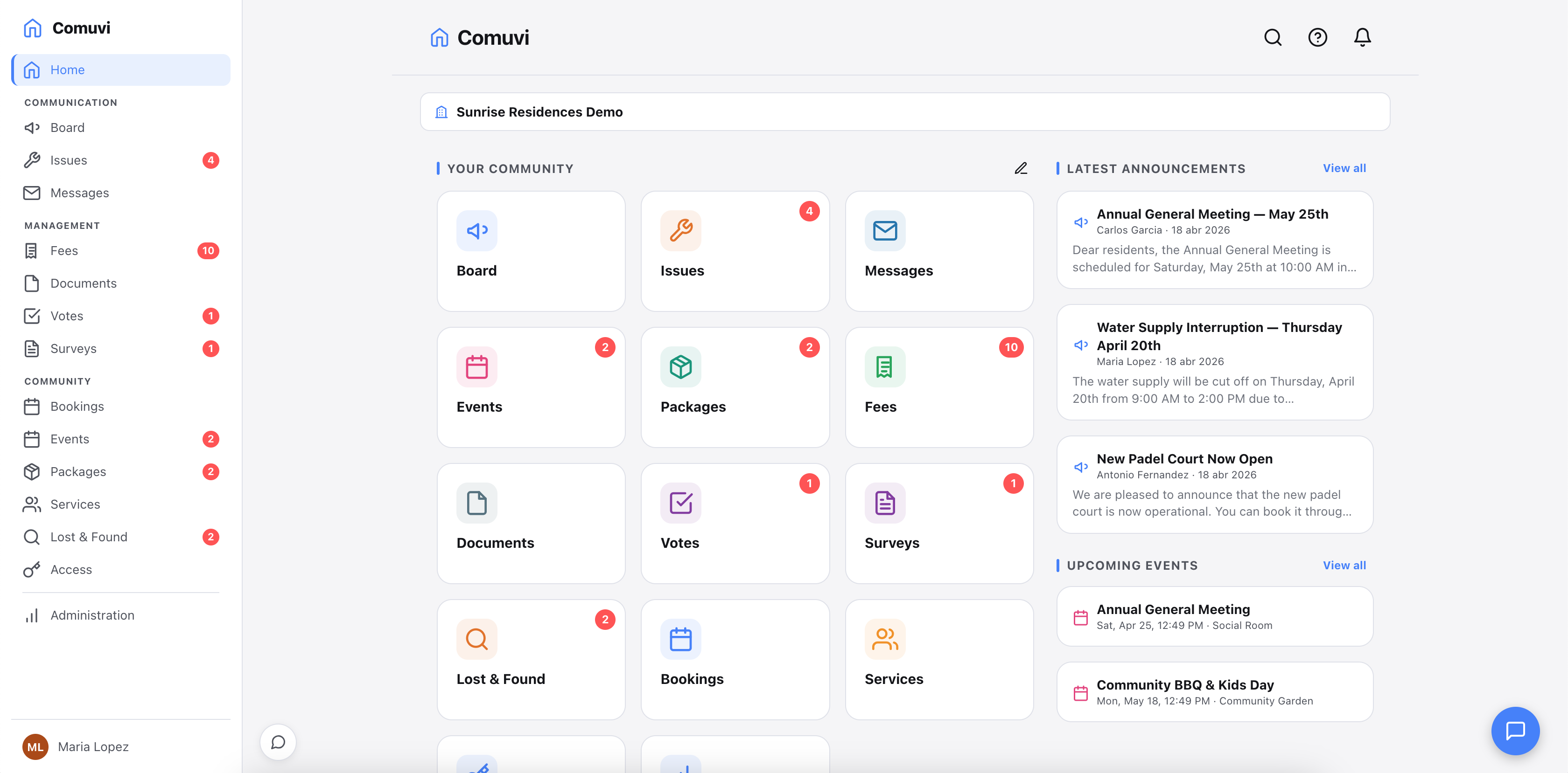 Comuvi — Community living, organized  gallery image