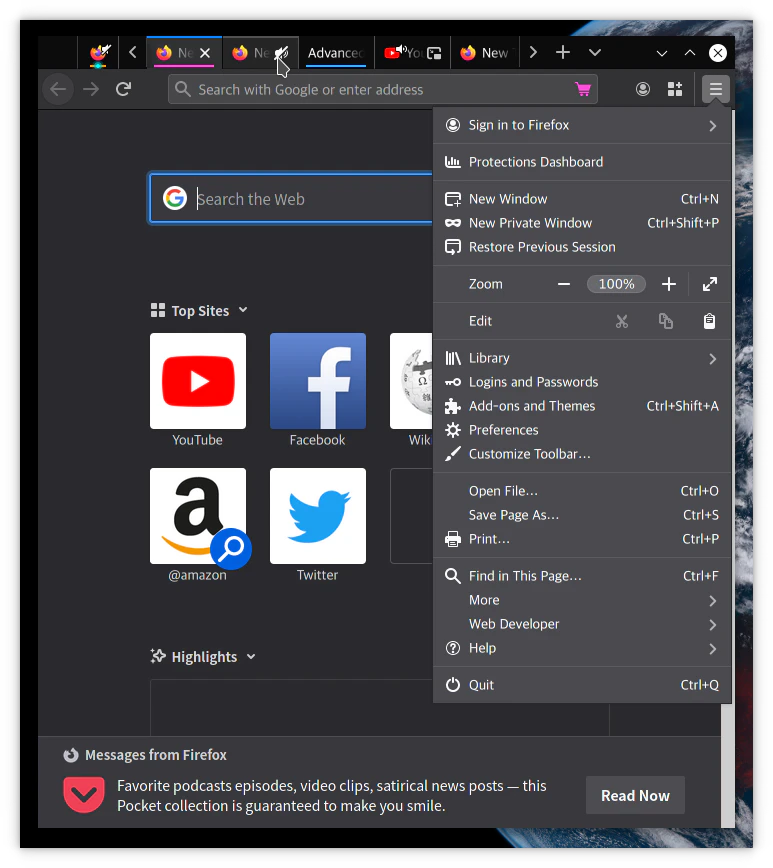 Firefox UI Fix Change Back To The Previous Firefox Tab Style