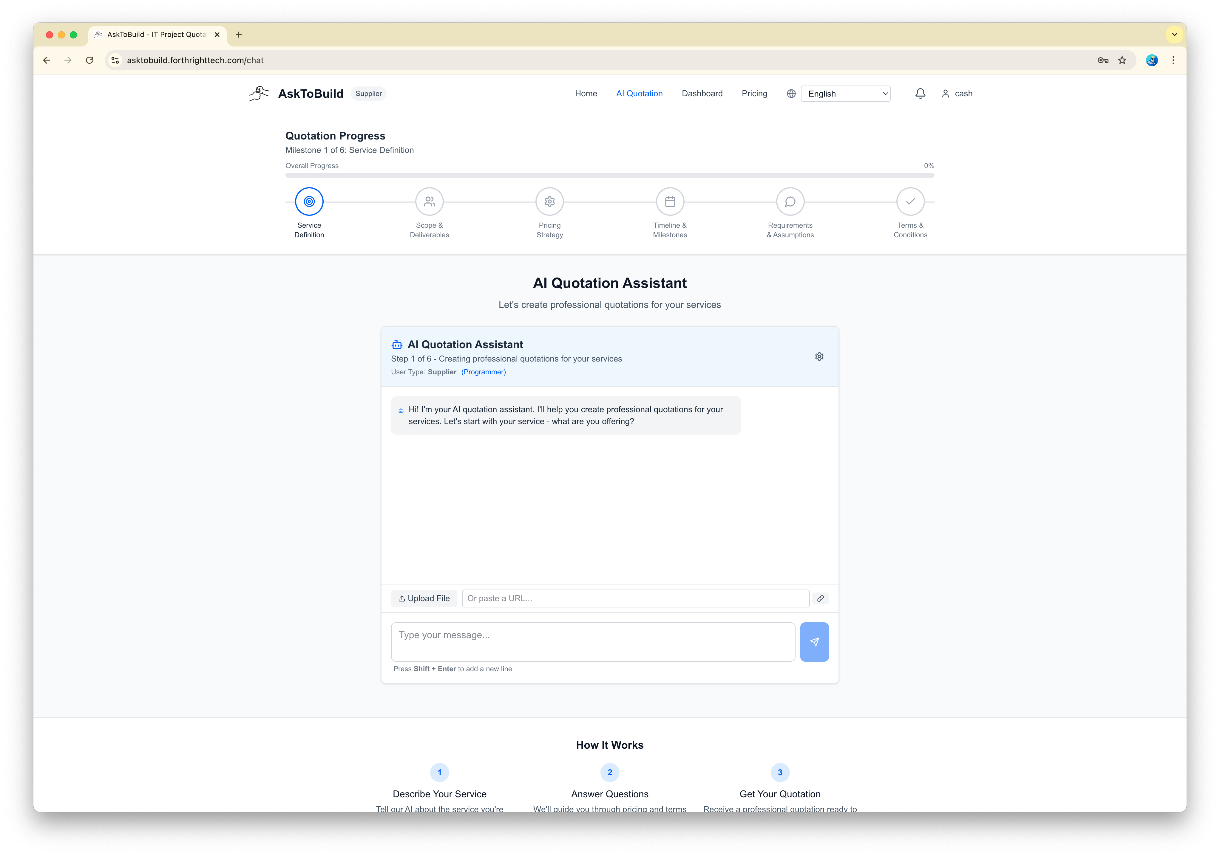 AskTobuild - 비 기술 비즈니스 소유자의 범위 및 견적 미디어 2