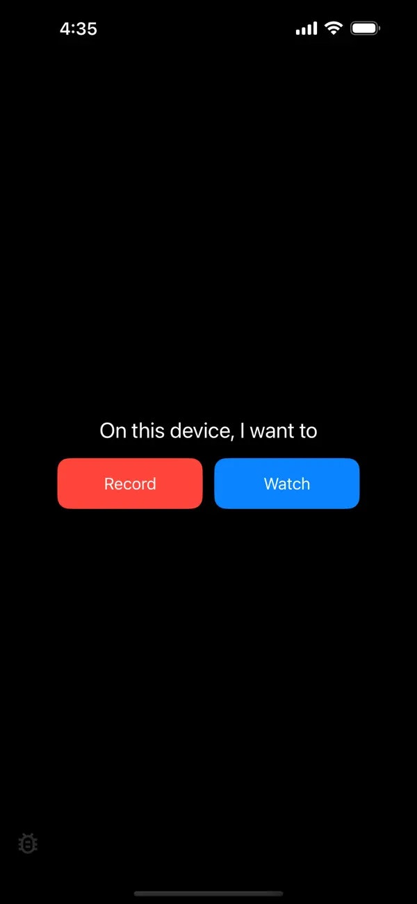Media Vlogmonitor - Xem bản thân bạn khi quay phim trên camera phía sau iPhone 2