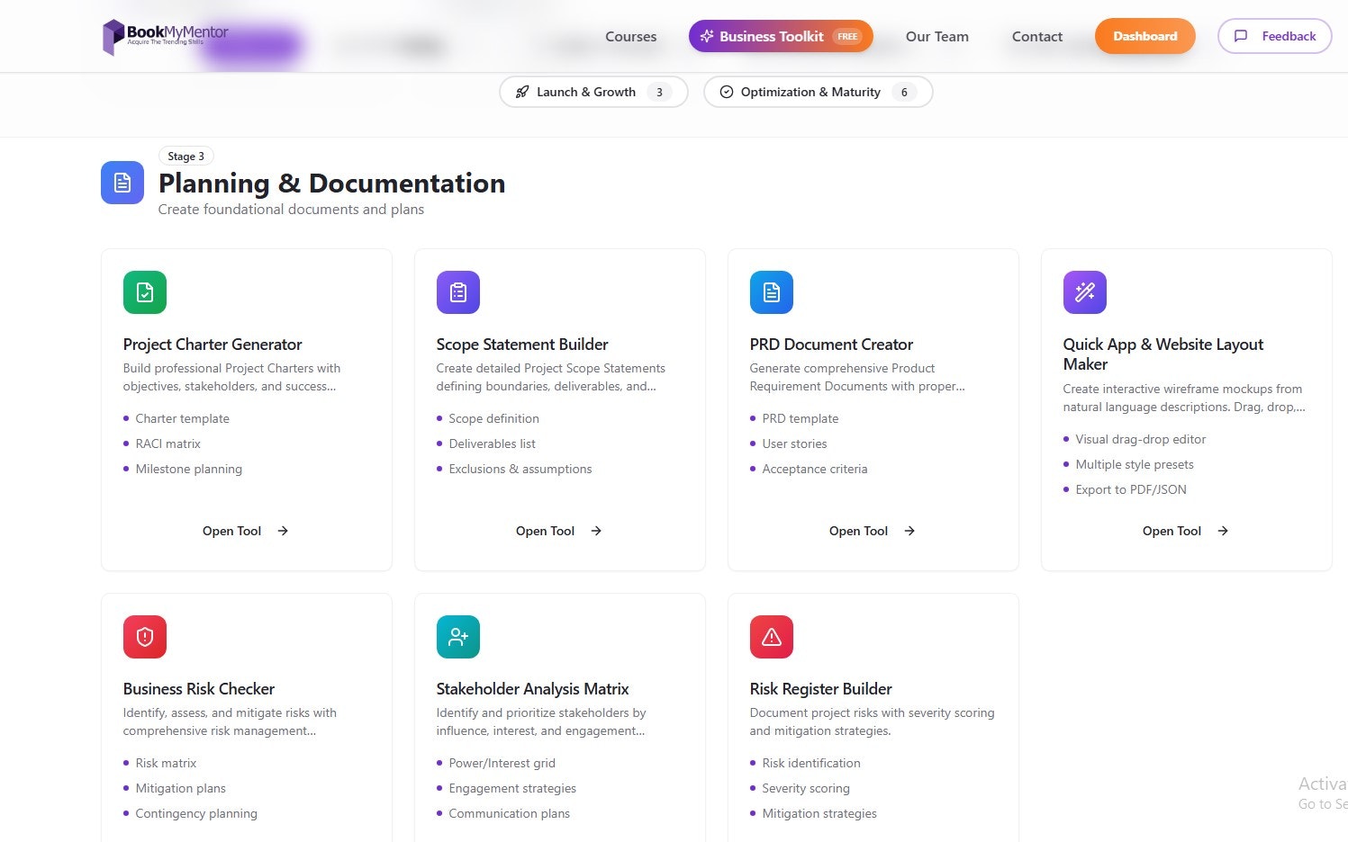 Book My Mentor - Screenshot 3 showing product features and functionality