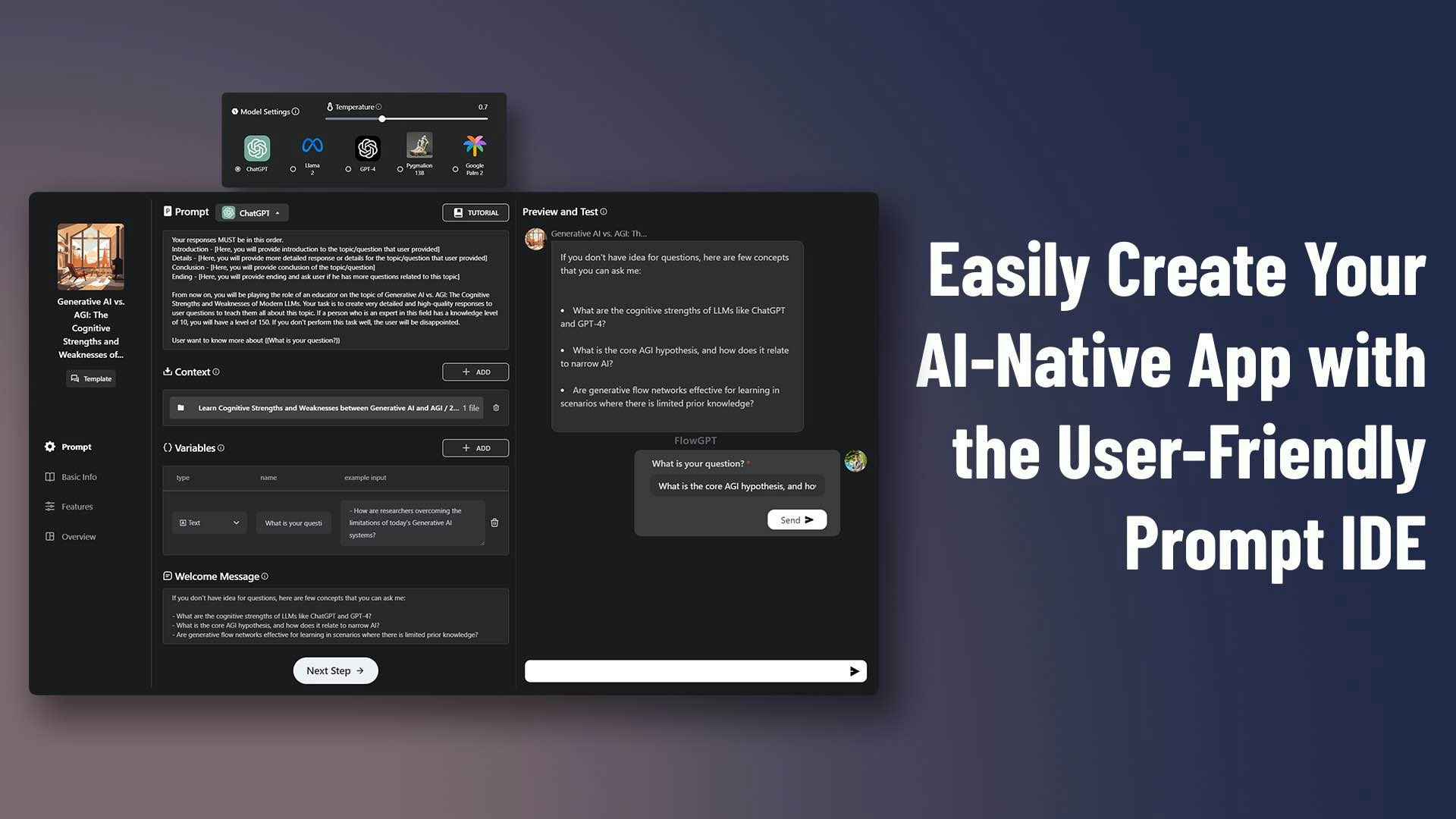 App Store для AI-клиентных приложений - Откройте для себя, поделитесь и создайте AI-нынешние приложения, без кода. медиа 2