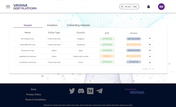 Vayana Debt Platform gallery image