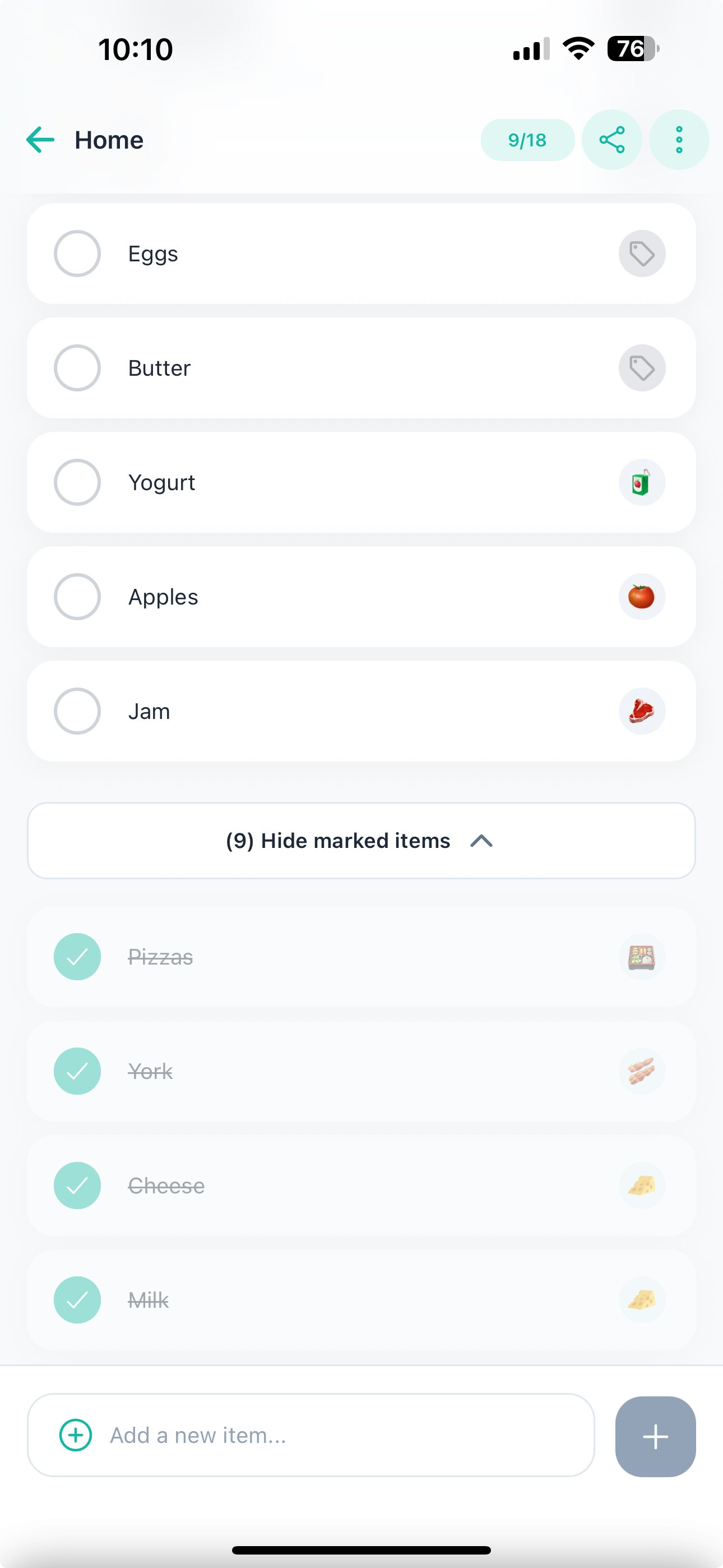 Lista - Listas de compras colaborativas simples media 3