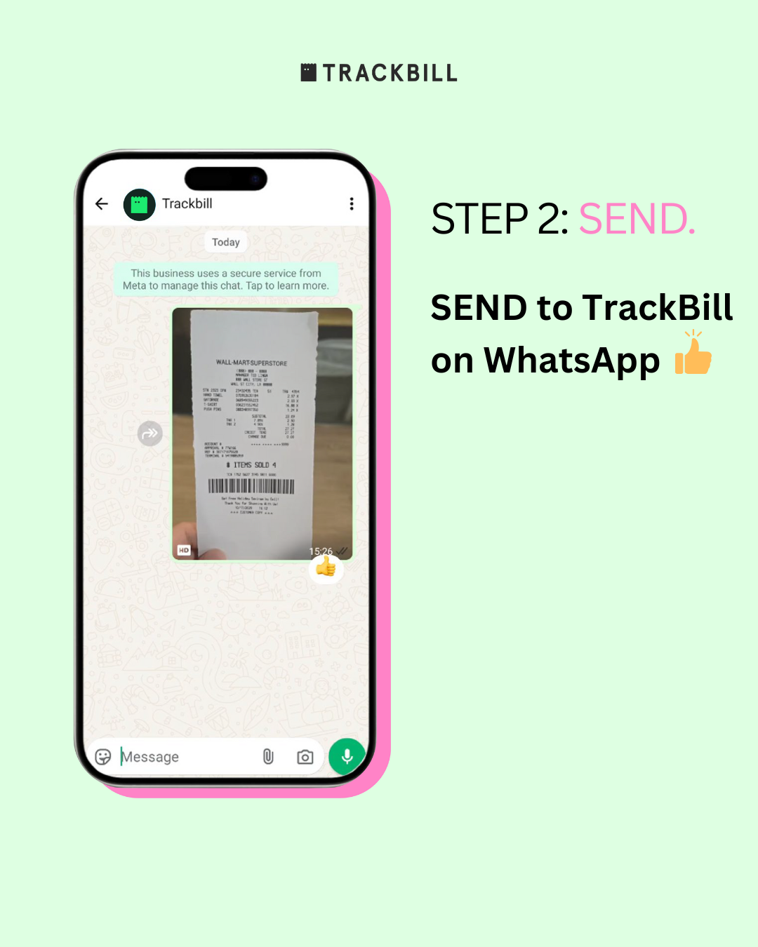 TrackBill.ai - Screenshot 4 showing product features and functionality