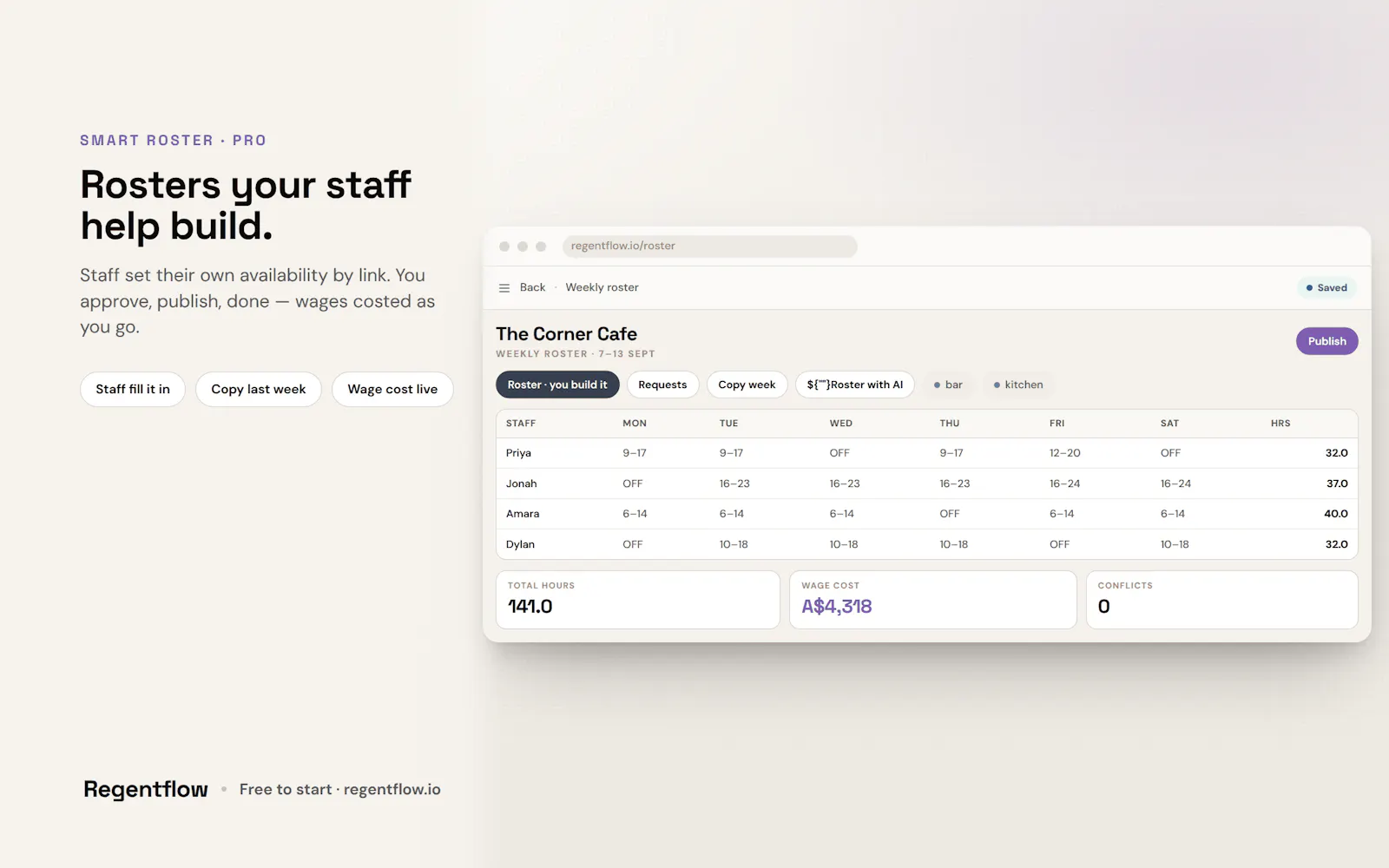 Regentflow screenshot 4