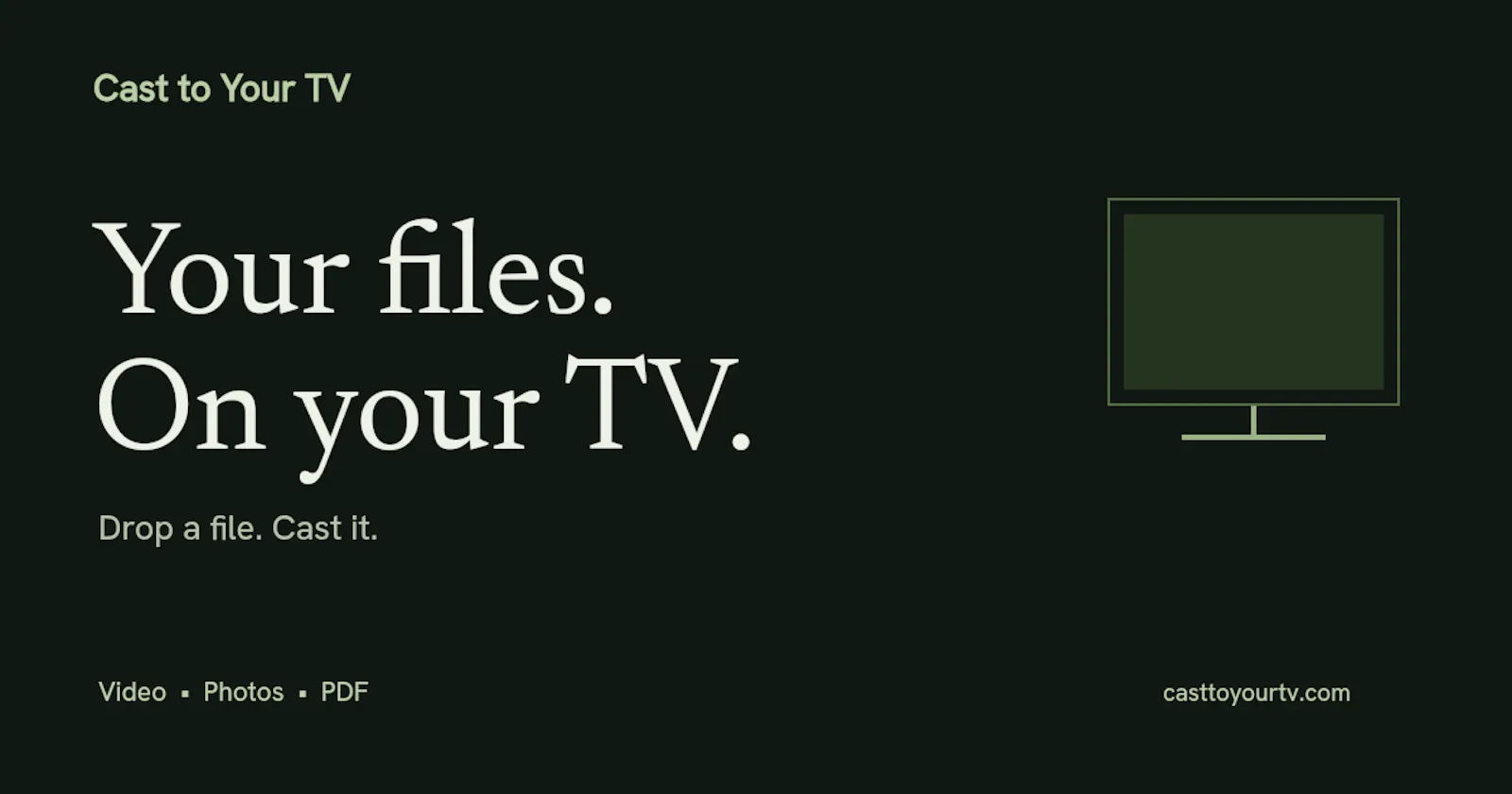 Cast to Your TV screenshot 1