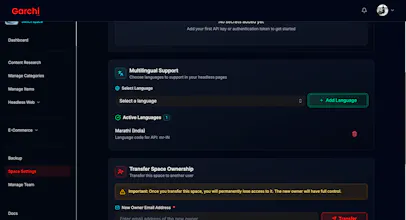 Garchi CMS gallery image