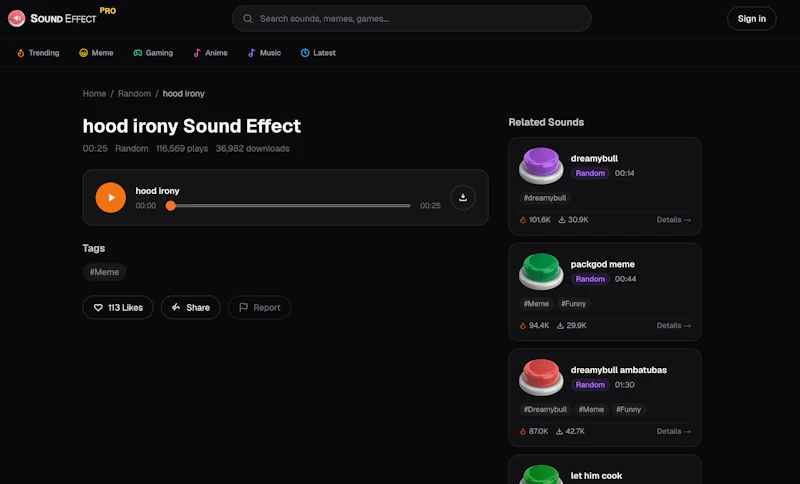 Sound Effect Pro screenshot 2