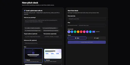 Pocket Pitch gallery image