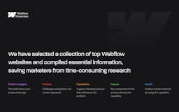 Webflow SaaS Showcase media 3